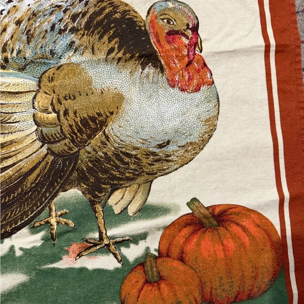 Williams Sonoma Thanksgiving Tea Towel
